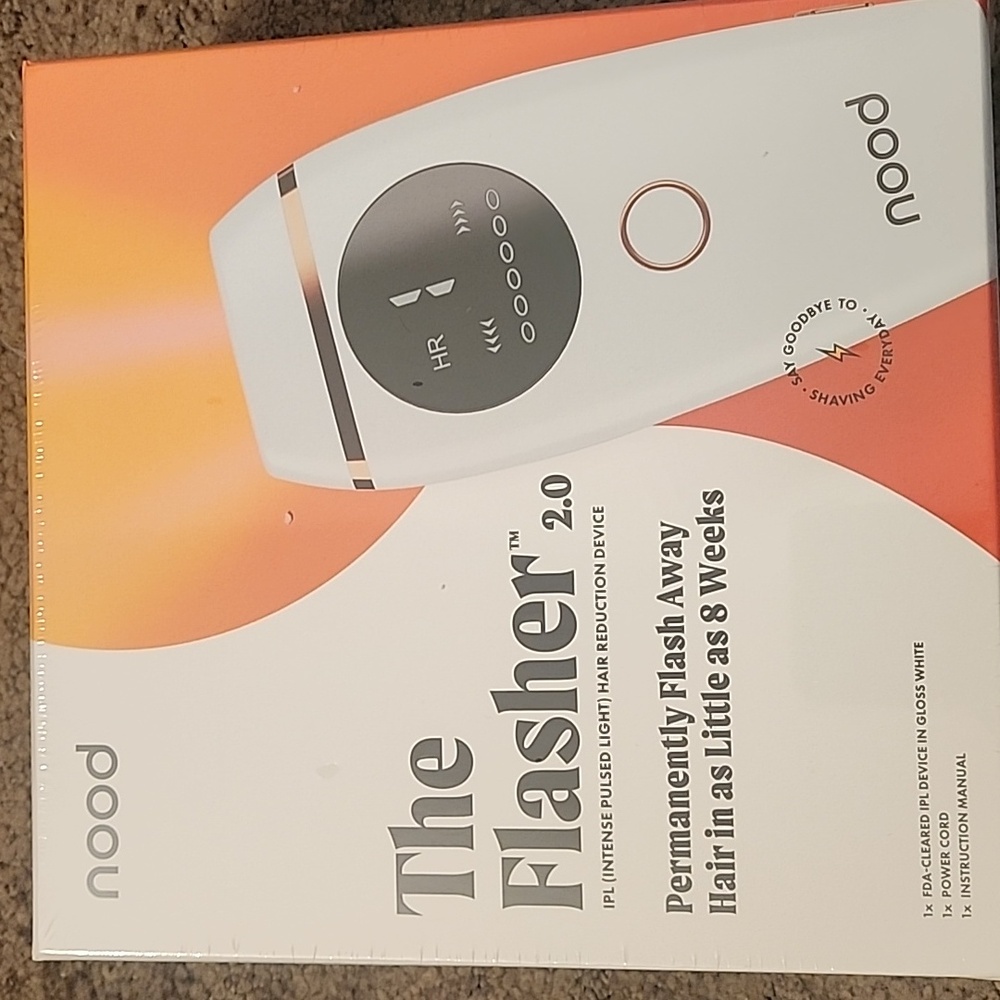 Nood The Flasher 2.0 IPL Permanent Hair Removal Device